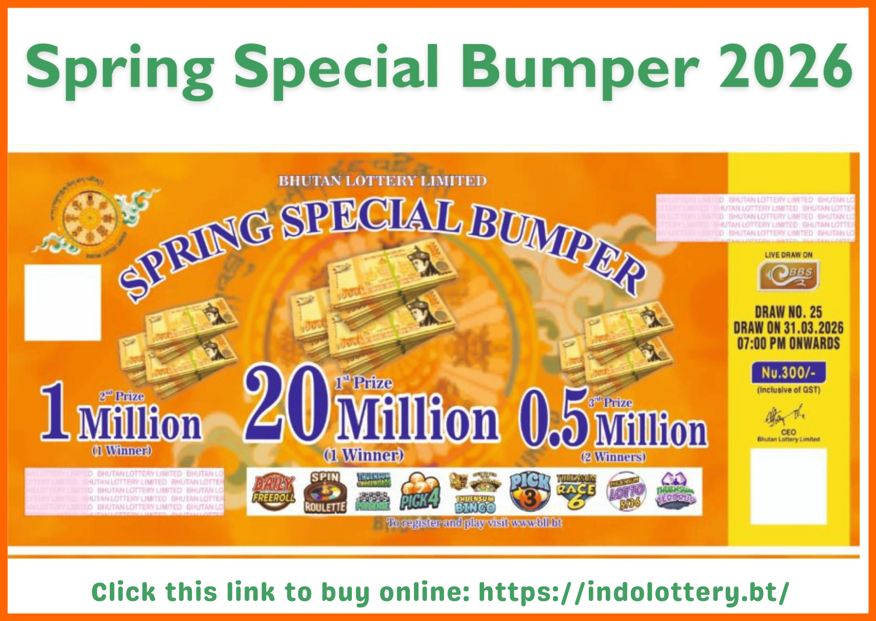 Spring Special Bumper